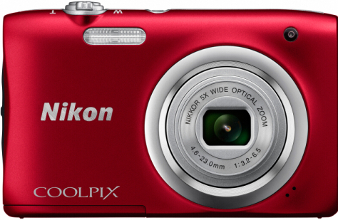 nikon coolpix A100 red